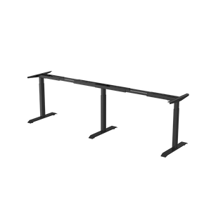 3 Legs l shaped electric standing desk frame TT180°