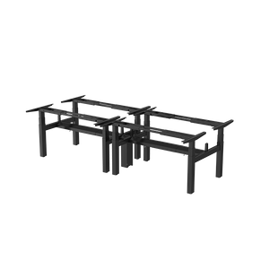 4 Person dual motor standing desk Legs