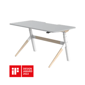 Angled leg design standing desk frame for home Karma Essence